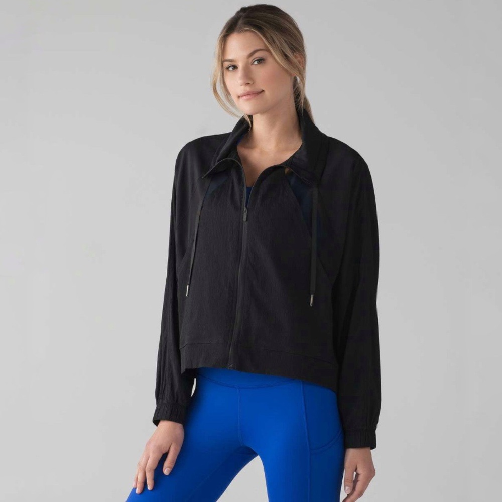 Lululemon | In Depth Jacket‎ in Black Size 10
